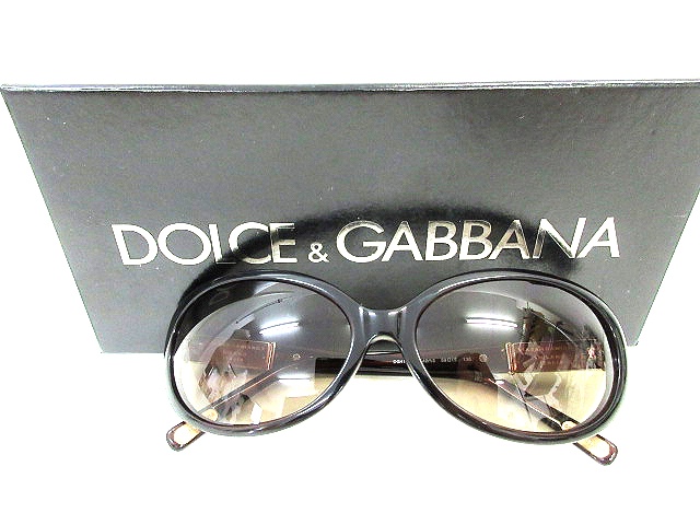 ドルチェ&ガッバーナ ドルガバ DOLCE&GABBANA サングラス セルフレーム 