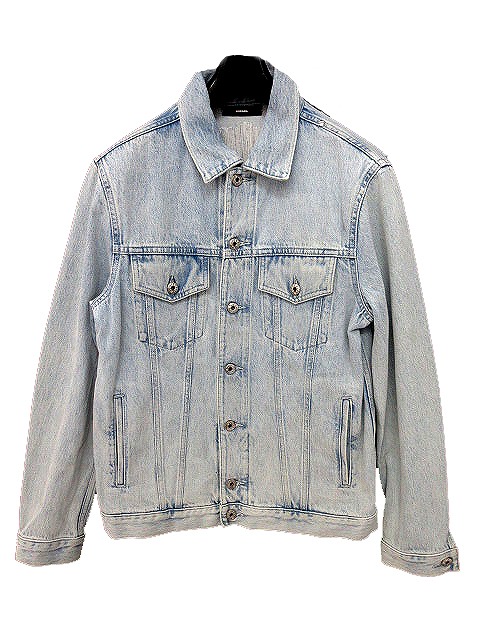 ディーゼル DIESEL デニム ジャケット 17AW DE-VISE ダメージ 