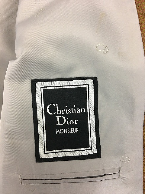 クリスチャンディオール Christian Dior テーラード ジャケット 