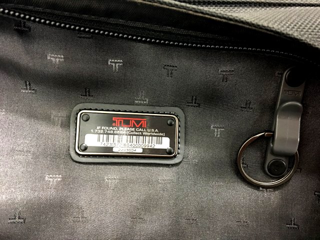 トゥミ TUMI キャリー バッグ 22030D4 ガーメント トラベル キャスター 