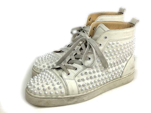 クリスチャンルブタン Christian louboutin スニーカー ハイカット 