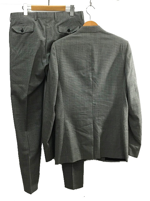 ディオールオム Dior HOMME パンツ スーツ 3B ウール チェック 千鳥柄 