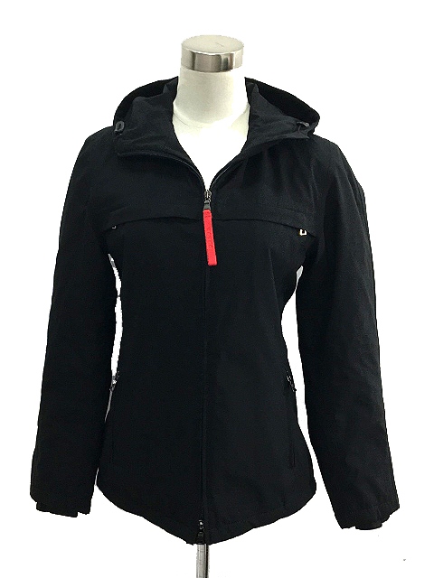 プラダスポーツ PRADA SPORT 中綿 フーディジャケット ジップアップ  