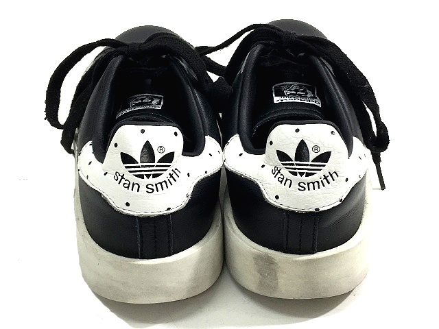 アディダスオリジナルス Adidas Originals スタンスミス スニーカー シューズ 靴 無地 シンプル ドット 水玉 レースアップ レザー 黒 ブラック 23 0 Ba7772 Ibs8 レディース 042 ベクトルパーク