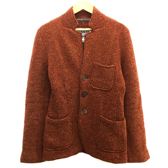 トゥモローランド TOMORROWLAND SHETLAND ウール ニット ジャケット 