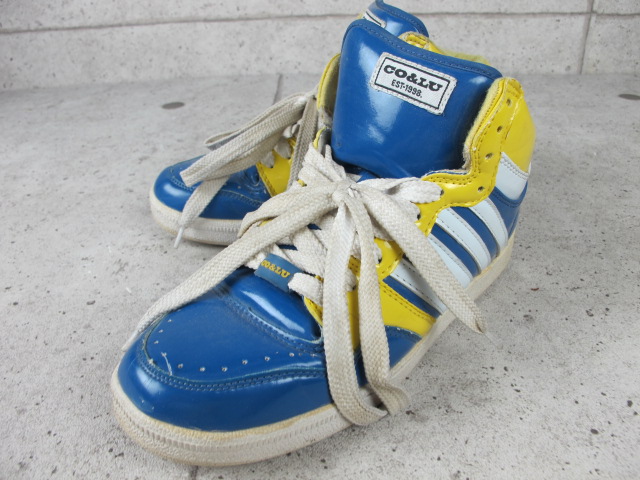 Co Lu ココルル エナメルスニーカー ブルー 41 中古 045 ベクトルパーク