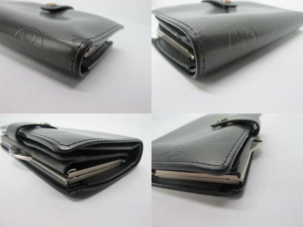 ルイヴィトン LOUIS VUITTON モノグラムマット がま口 二つ折り