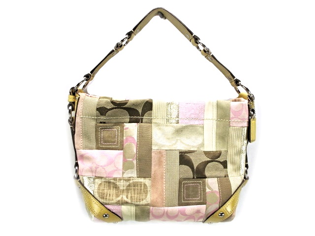 コーチ COACH F13720 シグネチャーパッチワークカーリーワン 