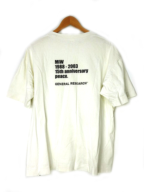 ジェネラルリサーチ GENERAL RESEARCH 半袖 Tシャツ パッチ 数字 15th 