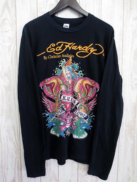 CHRISTIAN AUDIGIER/クリスチャンオードジェー】長袖 ロゴプリント T 