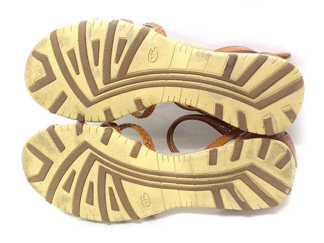 ブラウン⭕ スポーツサンダル 23cm　バックル付き サンダル 靴の通販 マイスキップ【公式】