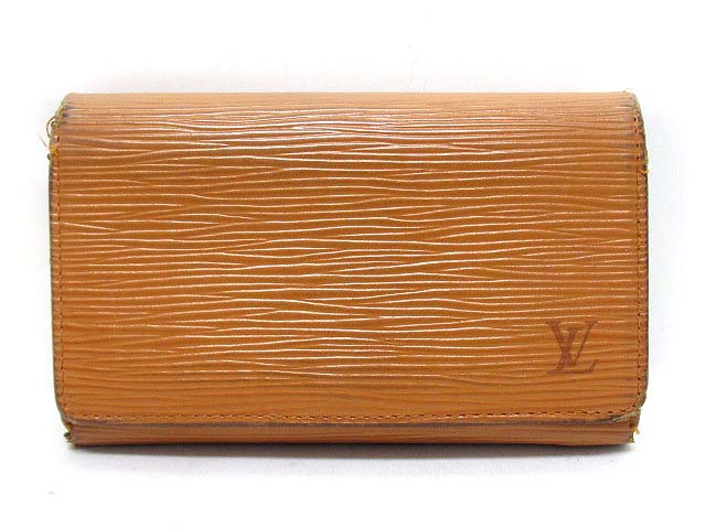ルイヴィトン LOUIS VUITTON M6350H エピ ポルトモネ ビエ トレゾール 
