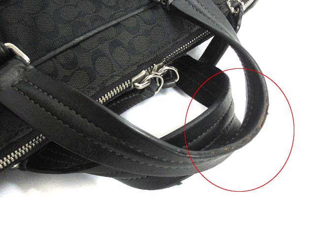 コーチ COACH ミニシグネチャー ビジネス バッグ ブリーフケース 書類 