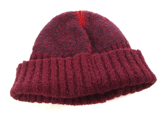 ドリスヴァンノッテン DRIES VAN NOTEN ニット帽 ニットキャップ F 赤 