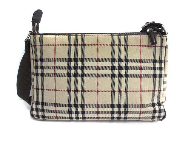 バーバリー BURBERRY ショルダー バッグ ベージュ ノバチェック 