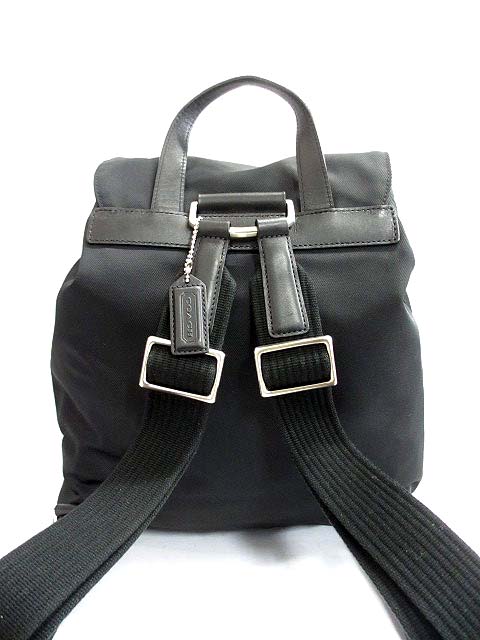 COACH】コーチ リュックサック 7432 黒 バッグ バックパック