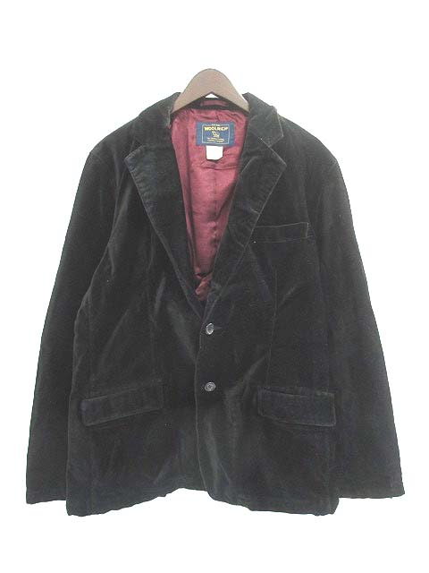 ウールリッチ WOOLRICH テーラード ジャケット XL 黒 ブラック 