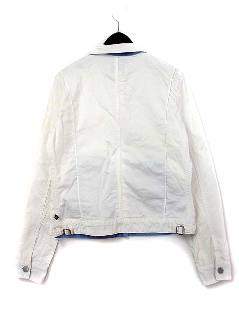 ポロジーンズ ラルフローレン POLO JEANS デニム ジャケット L 白 