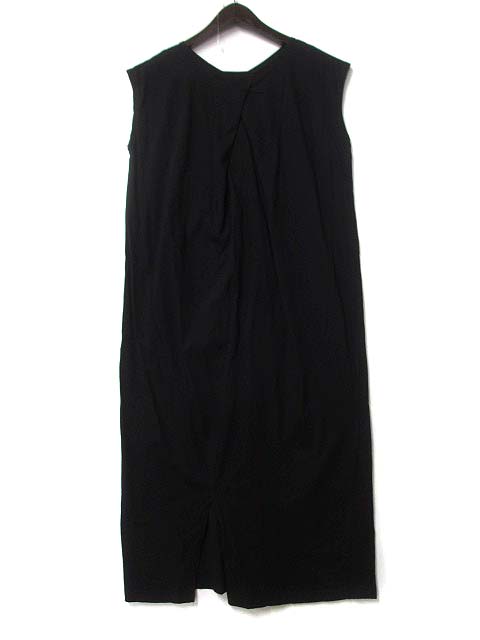 コエ Koe ワンピース M 黒 ブラック コットン Vネック K0176h レディース 048 ベクトルパーク