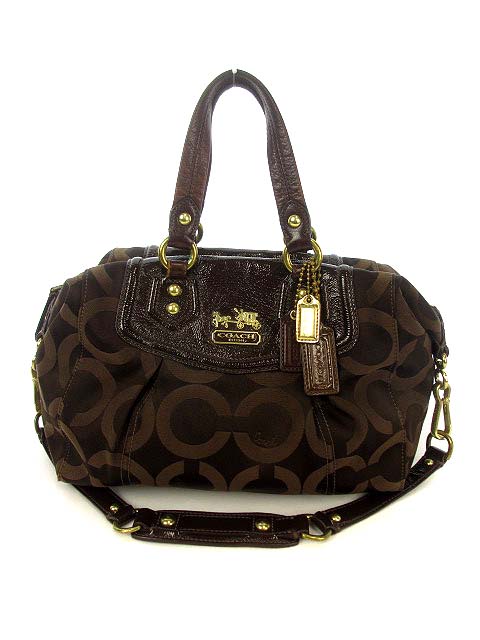 オールドコーチ マディソン ミニハンドバッグ ブラウン 茶色 楽天市場】【バッグ】COACH コーチ マディソン レザー サブリナ