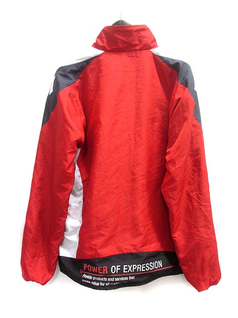 アシックス【M】ウインドブレーカージャケット　ジップアップ　ブラック系　スポーツ asics シャカシャカ asics アシックスM相当ウインドブレーカー\u2044ジップ