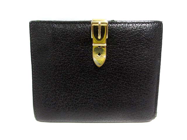 希少 GUCCI クロコダイル 鰐革 2つ折り財布 GGゴールド金具 正規品 黒 希少 GUCCI クロコダイル 鰐革 2つ折り財布 GGゴールド金具 正規品 黒