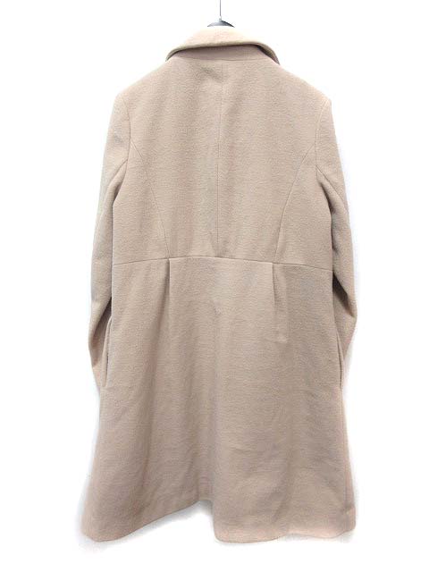 アズノウアズ ピンキー As Know As Pinky ステンカラー コート ベージュ ポリエステル 無地 シンプル ボタン 比翼 レディース 048 ベクトルパーク