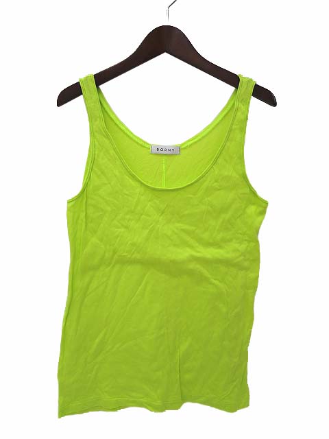 ボルニー Borny タンクトップ F 黄緑 無地 シンプル レディース 048 ベクトルパーク ボルニー Borny タンクトップ F 黄緑 無地 シンプル レディース 048 ベクトルパーク