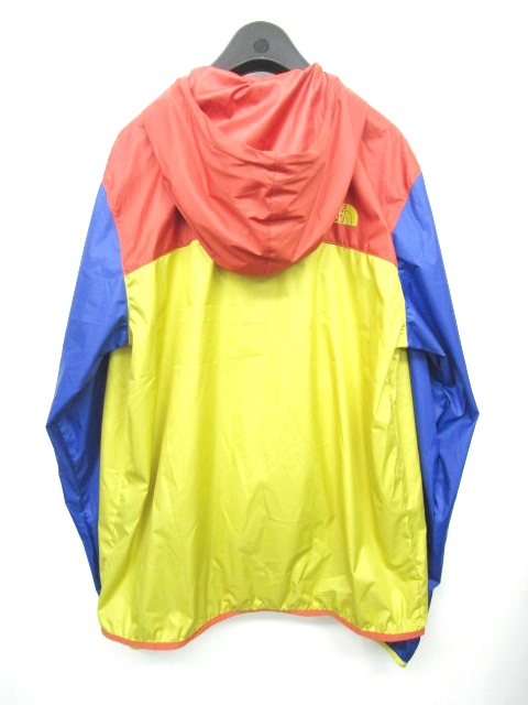 H251*THE NORTH FACE☆総柄☆ポンチョ☆ジャケット☆黄イエロー esports_6000000108616
