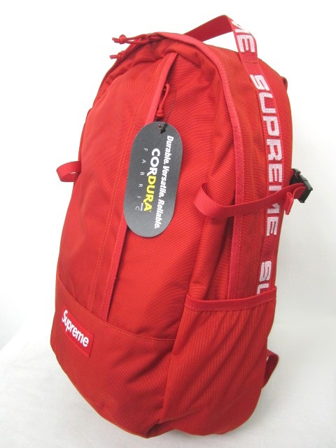 未使用品 シュプリーム SUPREME 18SS Backpack バックパック リュック 