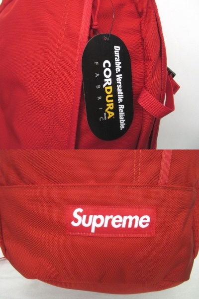 未使用品 シュプリーム SUPREME 18SS Backpack バックパック