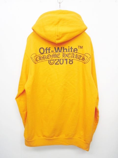 クロムハーツ CHROME HEARTS 18SS オフホワイト Off-White パーカー 