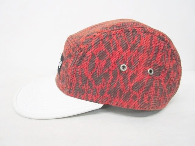 シュプリーム SUPREME 13SS Leopard Leather Visor Camp Cap キャンプ