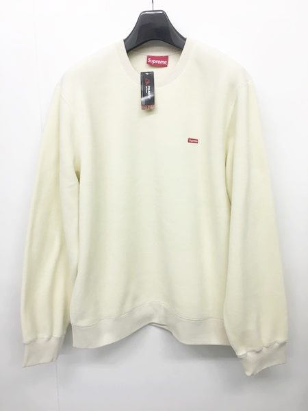 未使用品 シュプリーム SUPREME 新品 18AW Polartec Smallbox Crewneck 