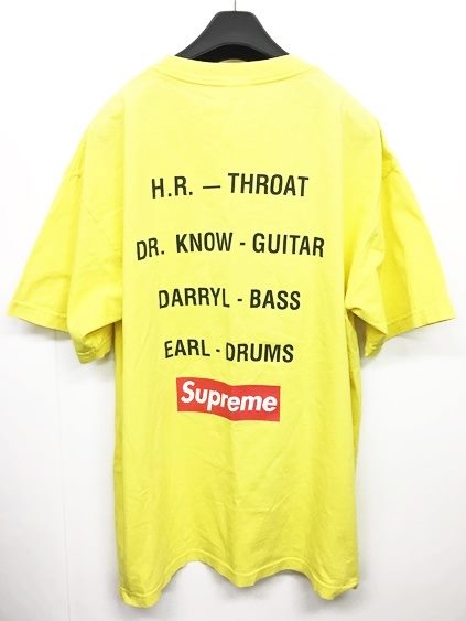シュプリーム SUPREME 08SS Bad Brains Tee バッドブレイン Tシャツ 