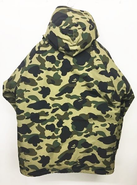 アベイシングエイプ A BATHING APE BAPE ダウンジャケット パーカー  