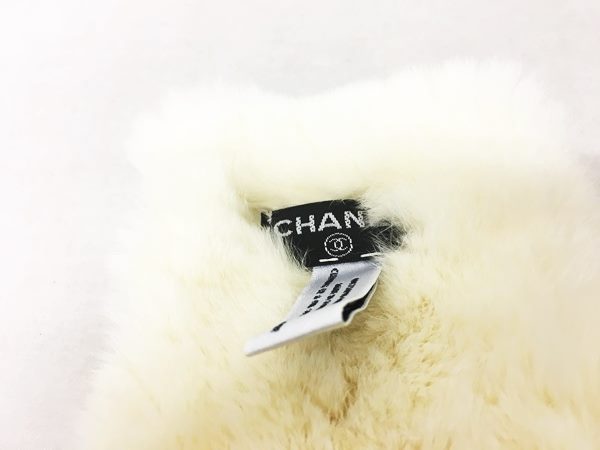 シャネル CHANEL ラパン ラビットファーブレス リストバンド 