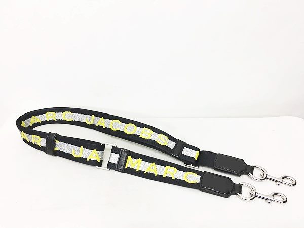 マークジェイコブス MARC JACOBS 美品 Thin Webbing Strap ショルダー 