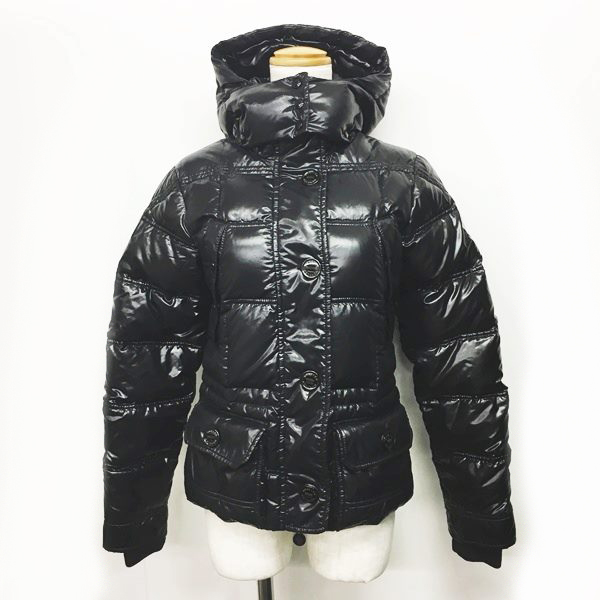モンクレール MONCLER AIGUILLE ダウンジャケット フード 黒