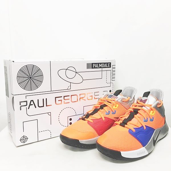 未使用品 ナイキ NIKE PG3 ポールジョージ NASA EP CI2667-800 