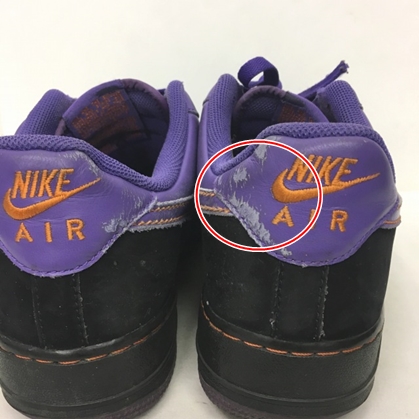 【美品】NIKE AIR FORCE 1 CB34 ブラック/パープル ナイキ NIKE エアフォース1 AIR FORCE 1 LOW CB スニーカー 黒