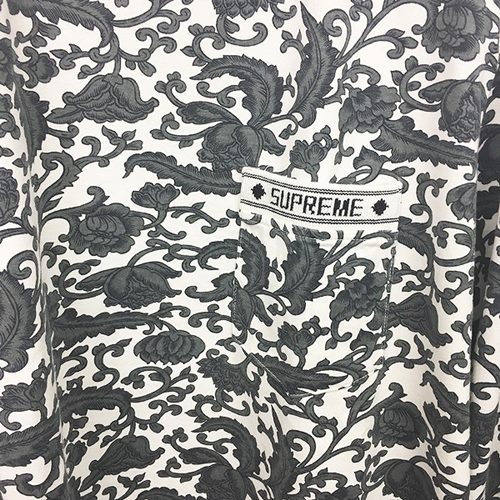 未使用品 シュプリーム SUPREME 19SS Damask L/S Top Tシャツ ロンT 総 