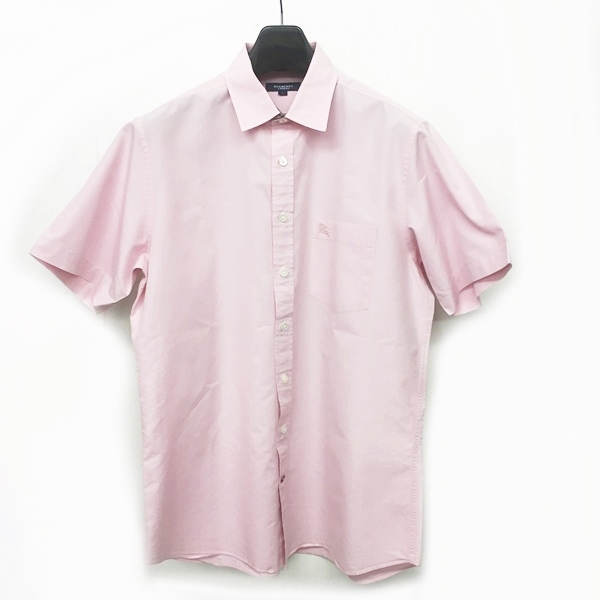 きですが Burberry バーバリーロンドン メンズ半袖チェックシャツ ピンクの通販 By おやや S Shop バーバリーならラクマ います Shineray Com Br