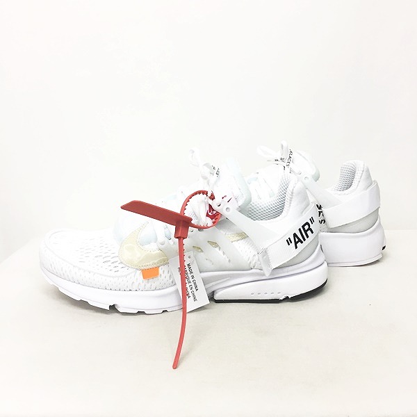 未使用品 ナイキ NIKE × オフホワイト OFF-WHITE THE 10 AIR PRESTO 