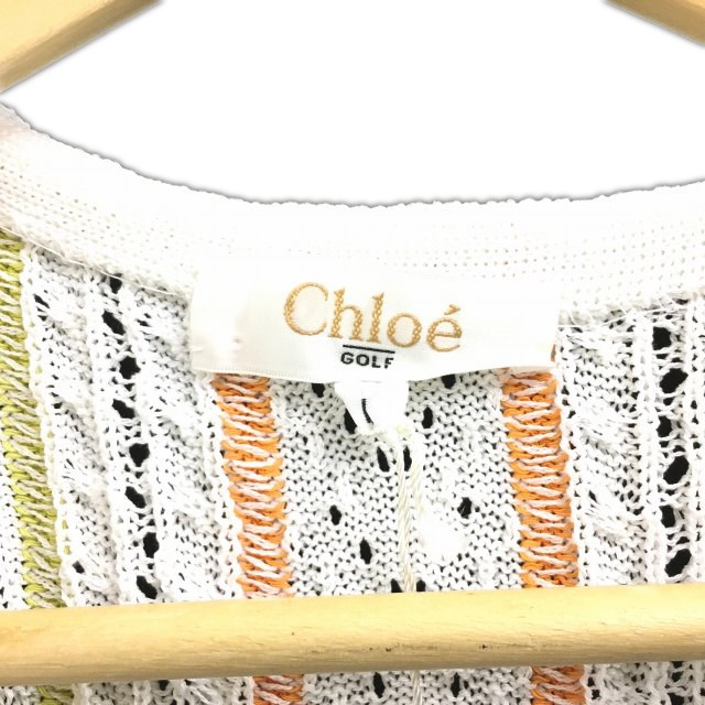 未使用品 クロエ CHLOE ゴルフ GOLF ニットベスト カットソー