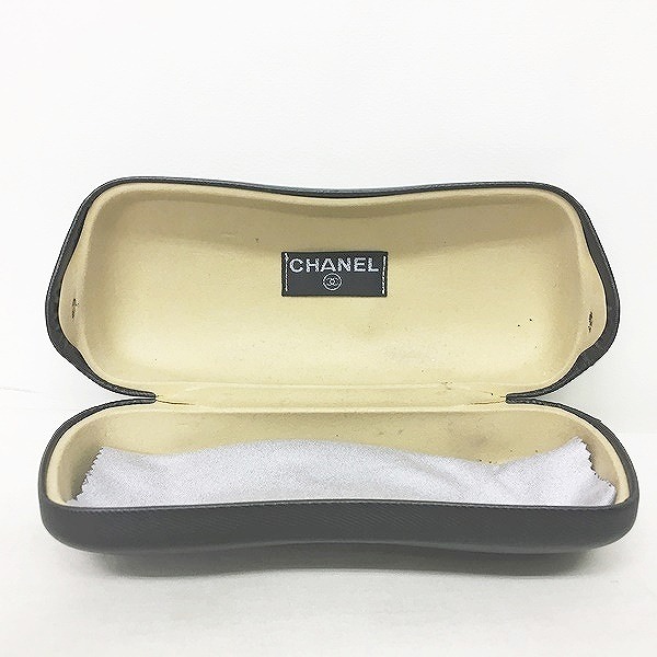 シャネル CHANEL カメリア サングラス 5111 ココマーク メガネ 眼鏡 茶