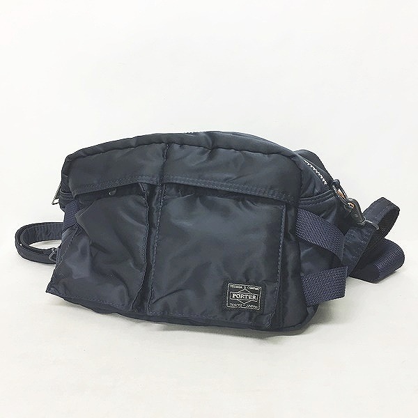 最終価格！人気　ヘッドポーター　タンカー　ウエストバッグ　ネイビー　2way ヘッドポーター HEAD PORTER 2WAY タンカー ボディバッグ ショルダー