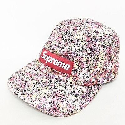 シュプリーム SUPREME 13SS Liberty Splatter Camp Cap リバティー 