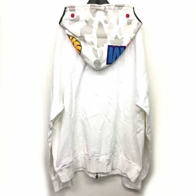 アベイシングエイプ A BATHING APE BAPE WGM シャークパーカー  