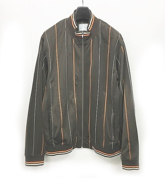 ステューシー STUSSY ストライプ柄トラックジャケット ジャージ 長袖 